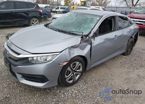 2018 Honda Civic Lx z USA, uszkodzony, nr VIN 2HGFC2F50JH503168